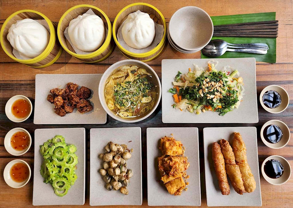 Vietnam’s vegan dishes are usually fresh, filling, and full of local flavors